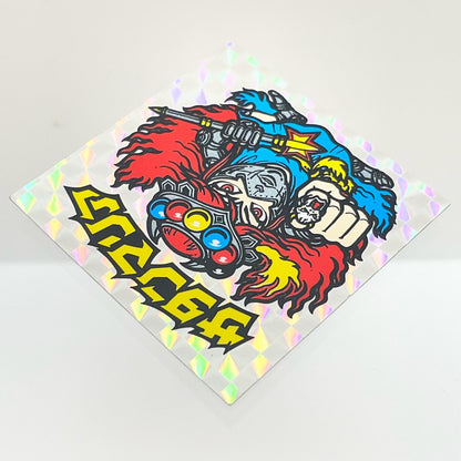 【尾張小牧店】旧5弾 サタンマリア/六聖球（チョコ版/裏青色）ビックリマン SS【レトロ】【中古】
