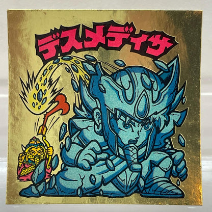 【尾張小牧店】旧28弾 デスメディサ（チョコ版/裏黄色）ビックリマン B+【レトロ】【中古】