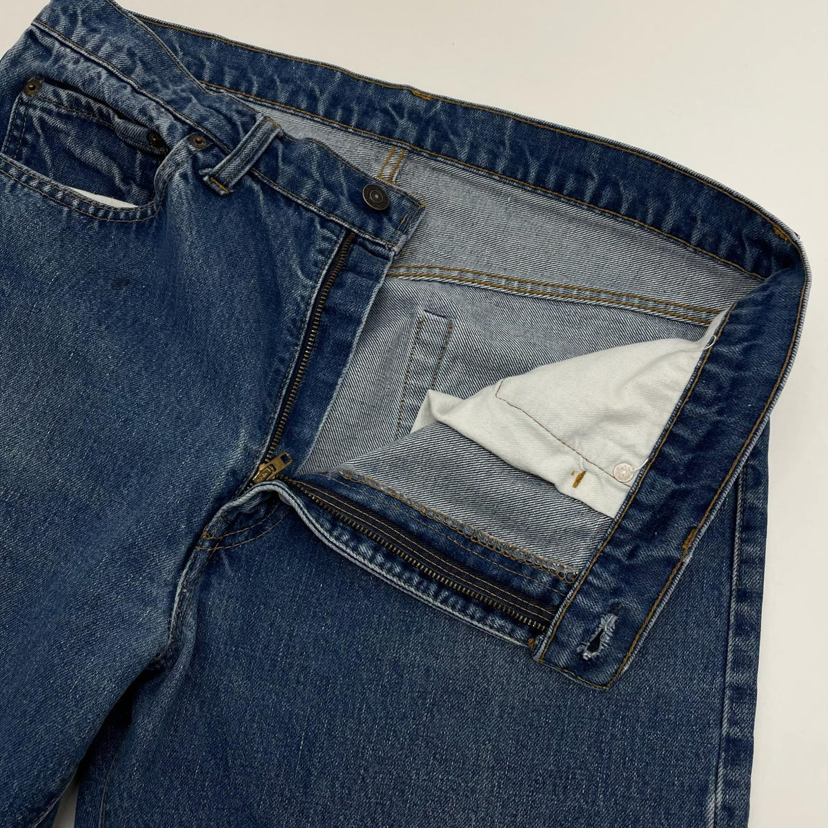 【中古】VINTAGE | ビンテージ　Levi's　70s 505 66シングル デニムパンツ ブルー【尾張小牧店】