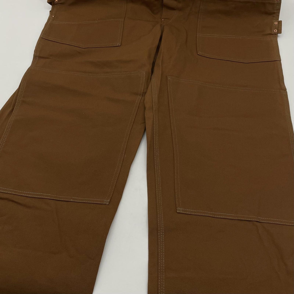 【中古】Carhartt | カーハート　80s-90s Dead Stock フラッシャー付　オーバーオール ブラウン【尾張小牧店】