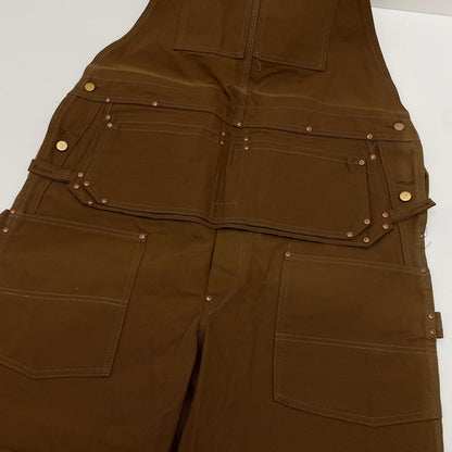 【中古】Carhartt | カーハート　80s-90s Dead Stock フラッシャー付　オーバーオール ブラウン【尾張小牧店】