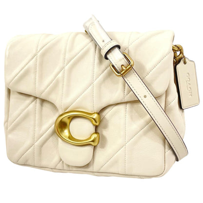 【中古】COACH | コーチ タイムズ スクエア タビー ショルダー バッグ・キルティング 2wayバッグ ショルダーバッグ CW629 ホワイト【尾張小牧店】