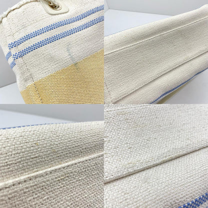 【中古】CHANEL | シャネル ドーヴィル 2way ハンドバッグ トートバッグ チェーンショルダー AS3351 ホワイト【尾張小牧店】