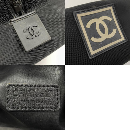 【中古】CHANEL | シャネル スポーツ ココマーク ポーチ ナイロン 7840587 ブラック【尾張小牧店】