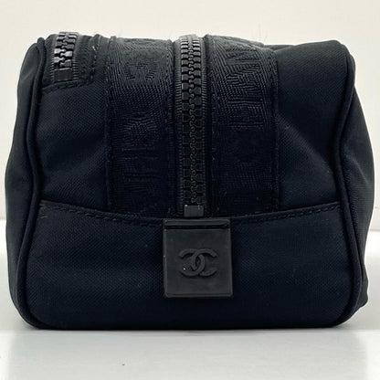 【中古】CHANEL | シャネル スポーツ ココマーク ポーチ ナイロン 7840587 ブラック【尾張小牧店】