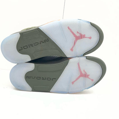 NIKE | ナイキ Air Jordan 5 Retro スニーカー 27.0cm DD0587-308 カーキ【尾張小牧店】