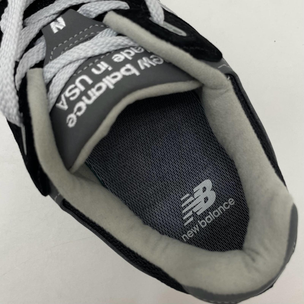 【中古】NEW BALANCE | ニューバランス 993 スニーカー 靴　MR993BK グレー×ブラック 27.5cm【尾張小牧店】