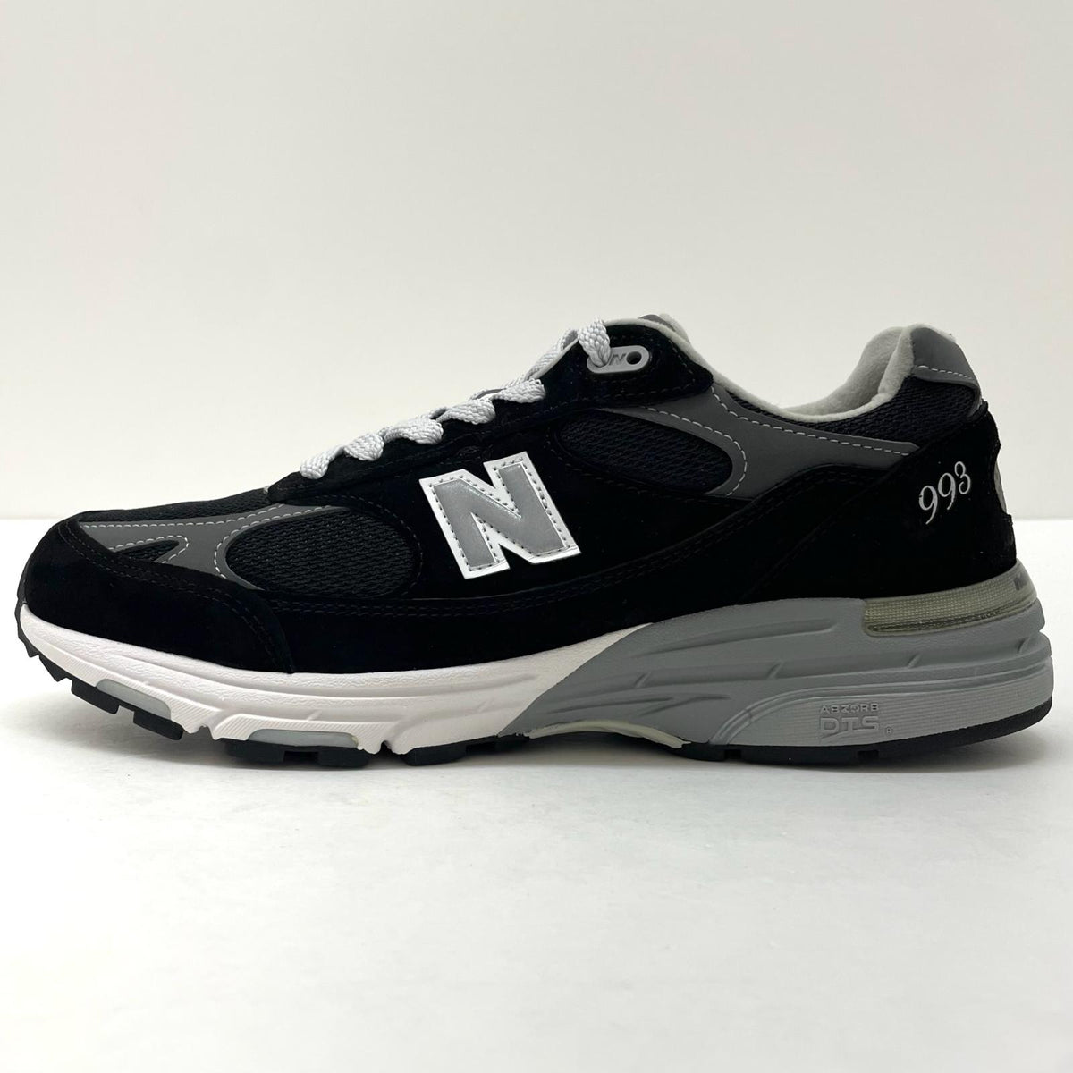 【中古】NEW BALANCE | ニューバランス 993 スニーカー 靴　MR993BK グレー×ブラック 27.5cm【尾張小牧店】