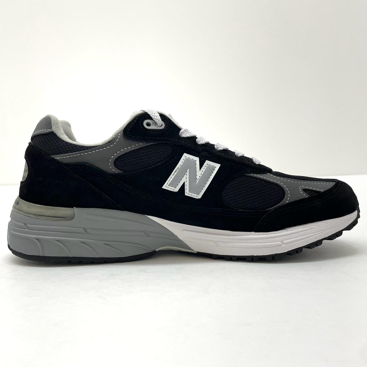 【中古】NEW BALANCE | ニューバランス 993 スニーカー 靴　MR993BK グレー×ブラック 27.5cm【尾張小牧店】