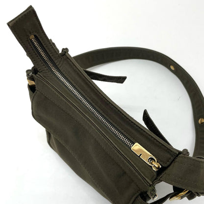 【中古】BURBERRY | バーバリー ミニトレンチトート ショルダーバッグ カーキ【尾張小牧店】