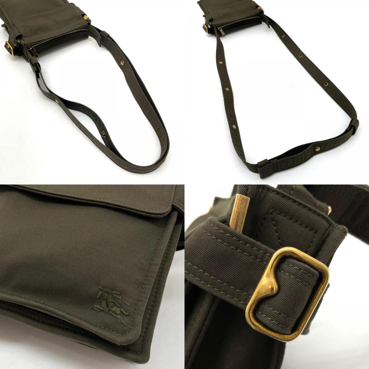 【中古】BURBERRY | バーバリー ミニトレンチトート ショルダーバッグ カーキ【尾張小牧店】