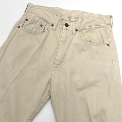 【中古】VINTAGE | ビンテージ　60s 赤タブビッグE フロントVステッチ　パンツ ベージュ【尾張小牧店】