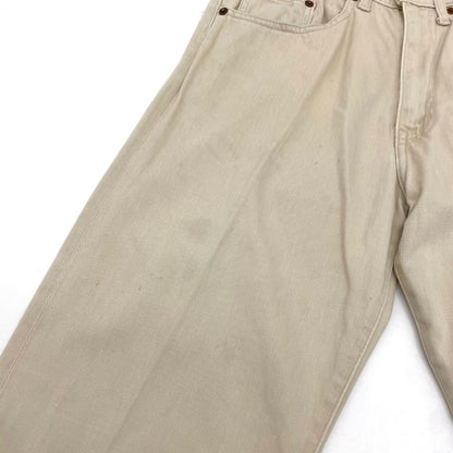 【中古】VINTAGE | ビンテージ　60s 赤タブビッグE フロントVステッチ　パンツ ベージュ【尾張小牧店】