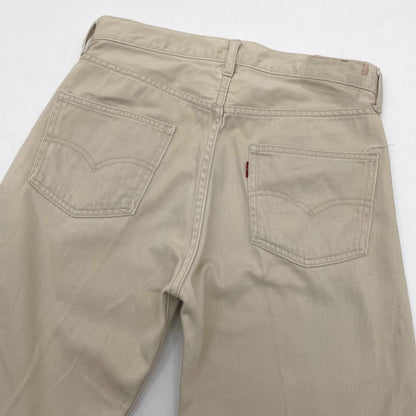 【中古】VINTAGE | ビンテージ　60s 赤タブビッグE フロントVステッチ　パンツ ベージュ【尾張小牧店】