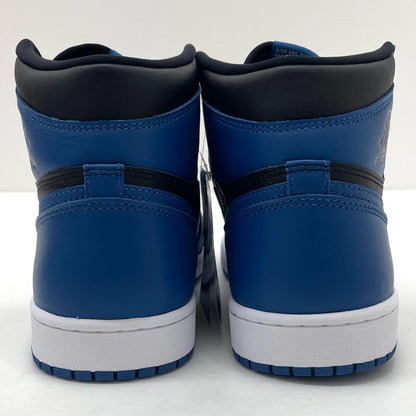 【中古】NIKE | ナイキ Air Jordan 1 Retro High OG "Dark Marina Blue"/エアジョーダン1 レトロ ハイ OG "ダークマリーナブルー"　スニーカー 靴　555088-404 ブルー×ブラック 28cm【尾張小牧店】
