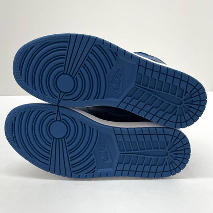 【中古】NIKE | ナイキ Air Jordan 1 Retro High OG "Dark Marina Blue"/エアジョーダン1 レトロ ハイ OG "ダークマリーナブルー"　スニーカー 靴　555088-404 ブルー×ブラック 28cm【尾張小牧店】