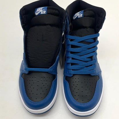 【中古】NIKE | ナイキ Air Jordan 1 Retro High OG "Dark Marina Blue"/エアジョーダン1 レトロ ハイ OG "ダークマリーナブルー"　スニーカー 靴　555088-404 ブルー×ブラック 28cm【尾張小牧店】