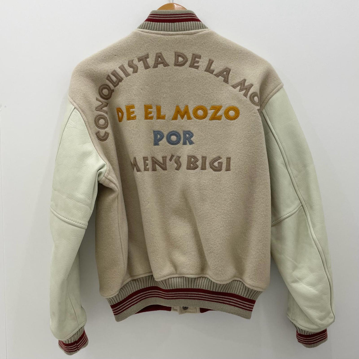 【中古】MEN'S BIGI | メンズビギ　90's スタジャン アイボリー サイズ：3【尾張小牧店】