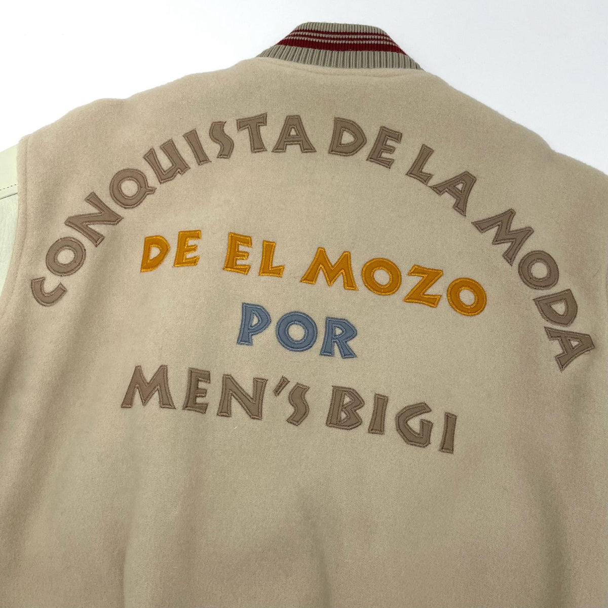 【中古】MEN'S BIGI | メンズビギ　90's スタジャン アイボリー サイズ：3【尾張小牧店】