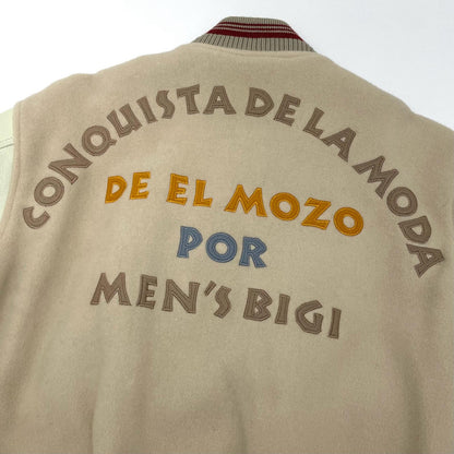 【中古】MEN'S BIGI | メンズビギ　90's スタジャン アイボリー サイズ：3【尾張小牧店】