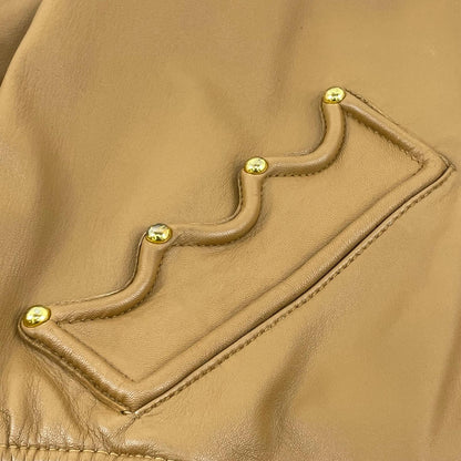 【中古】MOSCHINO | モスキーノ レザー ブラウン【尾張小牧店】