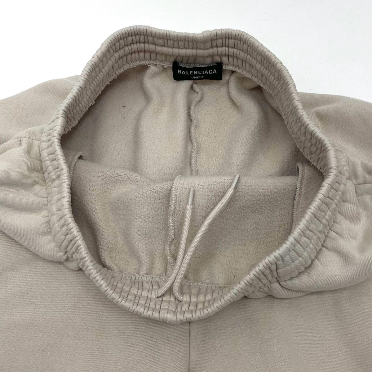 【中古】BALENCIAGA | バレンシアガ BAGGY SWEATPANTS Cement Grey　スウェットパンツ ベージュ サイズ：XS【尾張小牧店】