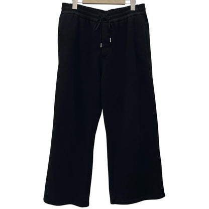 【中古】SAINT LAURENT | サンローラン　裏起毛 ワイドレッグスウェットパンツ ブラック サイズ：L【尾張小牧店】