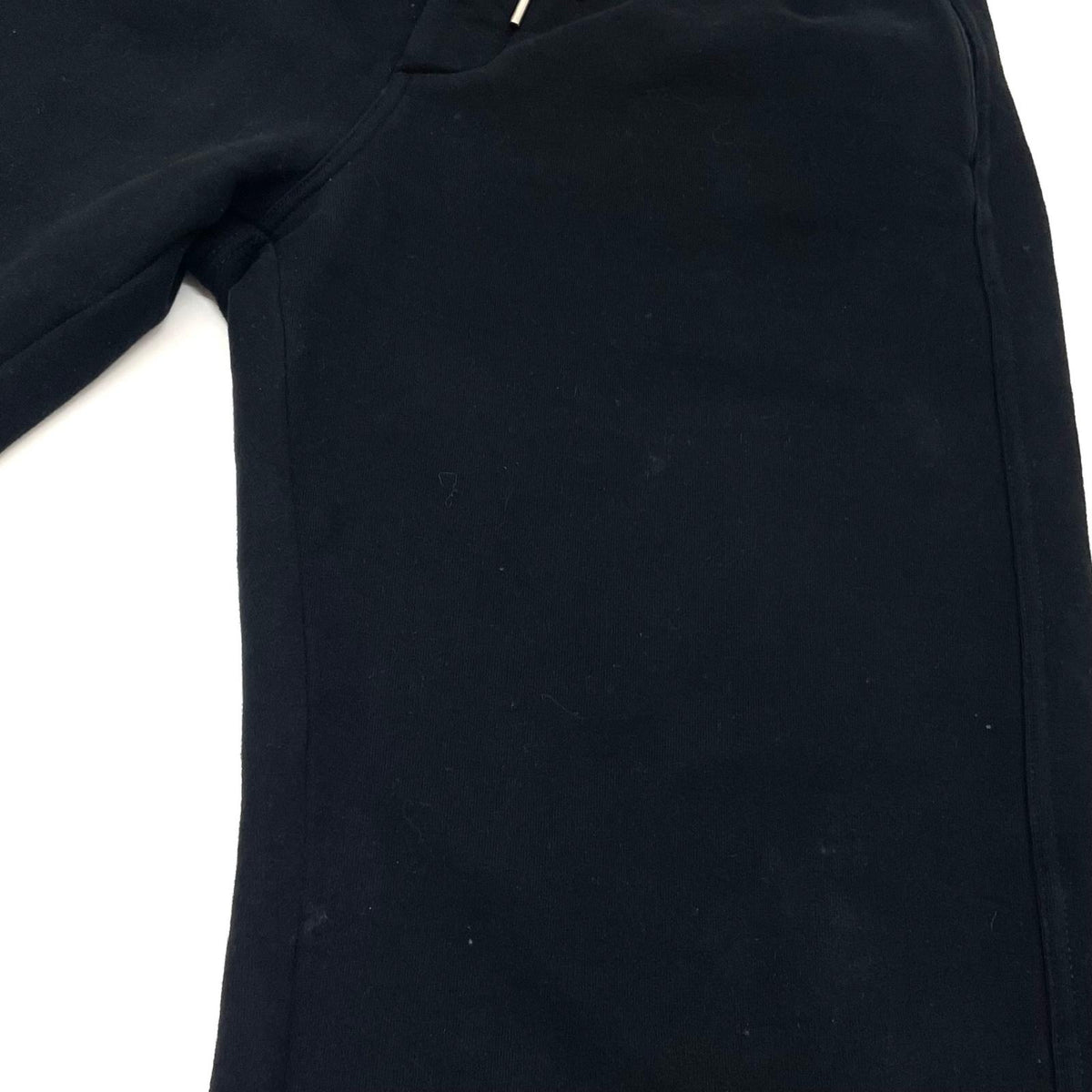 【中古】SAINT LAURENT | サンローラン　裏起毛 ワイドレッグスウェットパンツ ブラック サイズ：L【尾張小牧店】