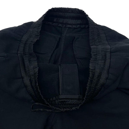 【中古】SAINT LAURENT | サンローラン　裏起毛 ワイドレッグスウェットパンツ ブラック サイズ：L【尾張小牧店】
