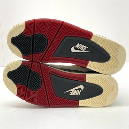 【中古】NIKE×Nigel Sylvester | ナイキ×ナイジェル・シルベスター Air Jordan 4 "Brick After Brick"/エアジョーダン4 "ブリックアフターブリック"　スニーカー 靴　IQ8055 レッド×ホワイト 28cm【尾張小牧店】