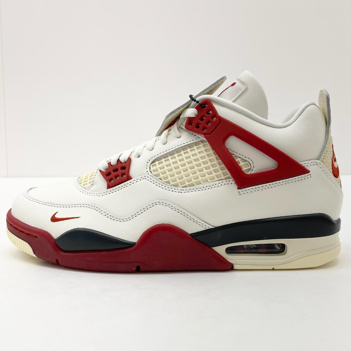 【中古】NIKE×Nigel Sylvester | ナイキ×ナイジェル・シルベスター Air Jordan 4 "Brick After Brick"/エアジョーダン4 "ブリックアフターブリック"　スニーカー 靴　IQ8055 レッド×ホワイト 28cm【尾張小牧店】