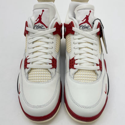 【中古】NIKE×Nigel Sylvester | ナイキ×ナイジェル・シルベスター Air Jordan 4 "Brick After Brick"/エアジョーダン4 "ブリックアフターブリック"　スニーカー 靴　IQ8055 レッド×ホワイト 28cm【尾張小牧店】