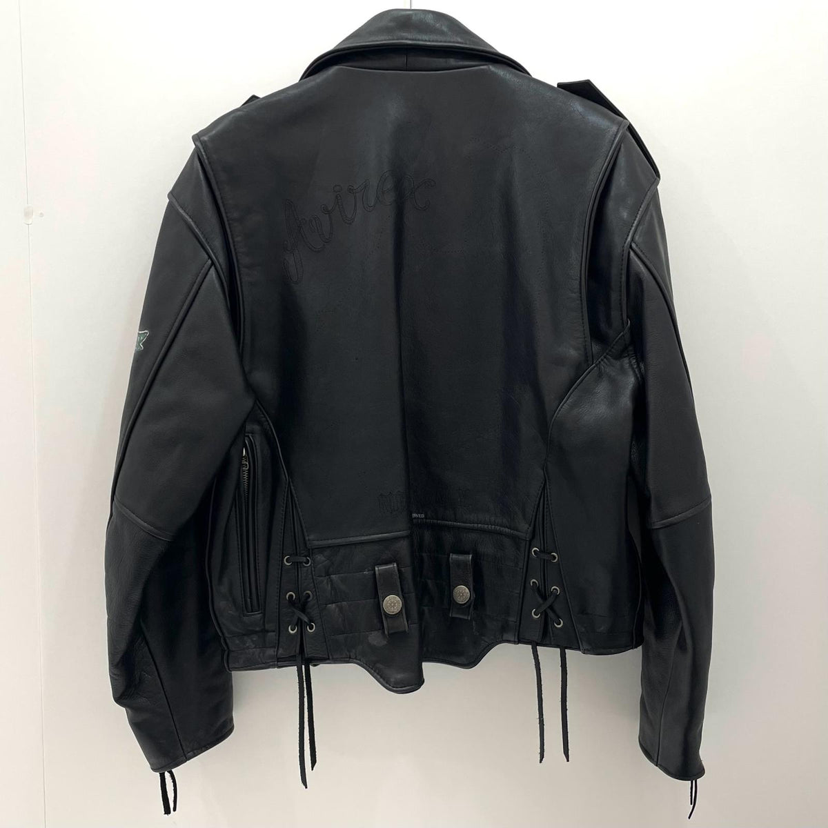 【中古】AVIREX | アヴィレックス　90s TATTOOING ライダースジャケット ブラック サイズ：S【尾張小牧店】