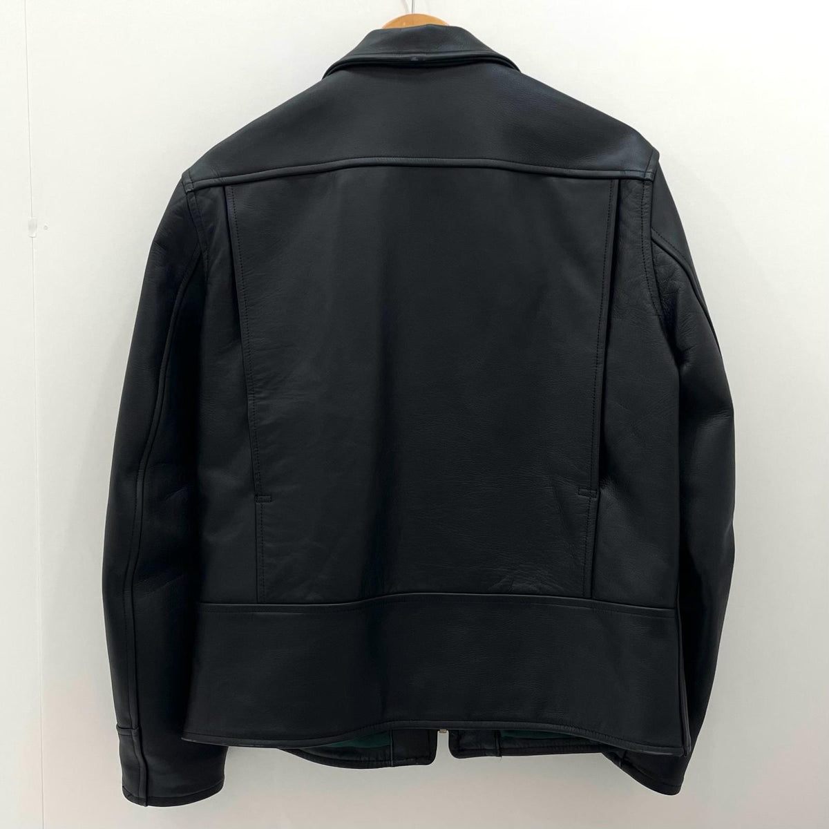 【中古】児島ジーンズ | コジマジーンズ　25周年限定 レザージャケット ブラック サイズ：XL【尾張小牧店】