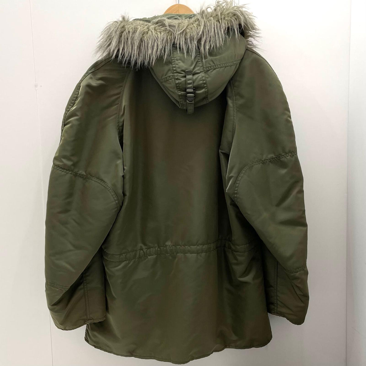 【中古】ALPHA | アルファ　90s USA製 N-3B フライトジャケット オリーブ サイズ：L【尾張小牧店】