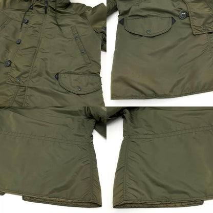 【中古】ALPHA | アルファ　90s USA製 N-3B フライトジャケット オリーブ サイズ：L【尾張小牧店】
