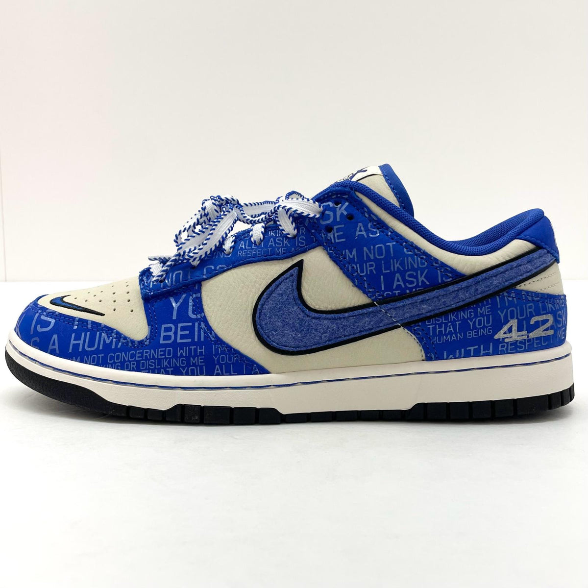 【中古】NIKE | ナイキ Dunk Low "Jackie Robinson"/ダンク ロー "ジャッキー ロビンソン"　スニーカー 靴　DV2122-400 ブルー×ベージュ 28.5cm【尾張小牧店】