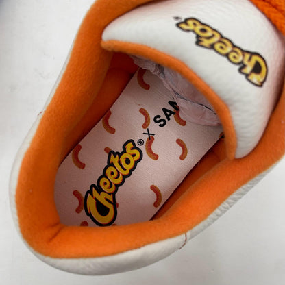 【中古】Sangacio×CHEETOS | サンガッチョ×チートス にゅ～ず スニーカー 靴　ホワイト×オレンジ 28.5cm【尾張小牧店】