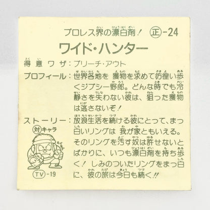 【尾張小牧店】 ワイド・ハンター 正-24 ガムラツイスト 5弾【レトロ】【中古】【ポスト投函】【代引き不可】