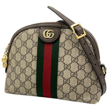 【中古】GUCCI | グッチ オフィディア GGスプリーム キャンバス ショルダーバッグ 499621･486628 ブラウン【尾張小牧店】