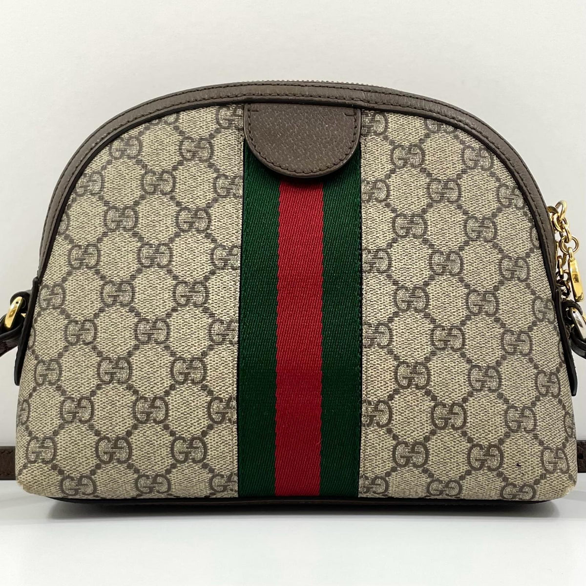 【中古】GUCCI | グッチ オフィディア GGスプリーム キャンバス ショルダーバッグ 499621･486628 ブラウン【尾張小牧店】