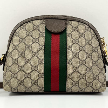【中古】GUCCI | グッチ オフィディア GGスプリーム キャンバス ショルダーバッグ 499621･486628 ブラウン【尾張小牧店】