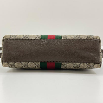 【中古】GUCCI | グッチ オフィディア GGスプリーム キャンバス ショルダーバッグ 499621･486628 ブラウン【尾張小牧店】