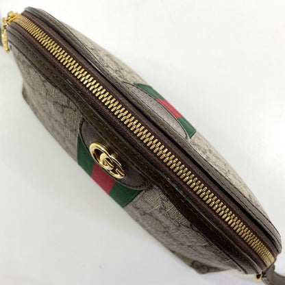 【中古】GUCCI | グッチ オフィディア GGスプリーム キャンバス ショルダーバッグ 499621･486628 ブラウン【尾張小牧店】