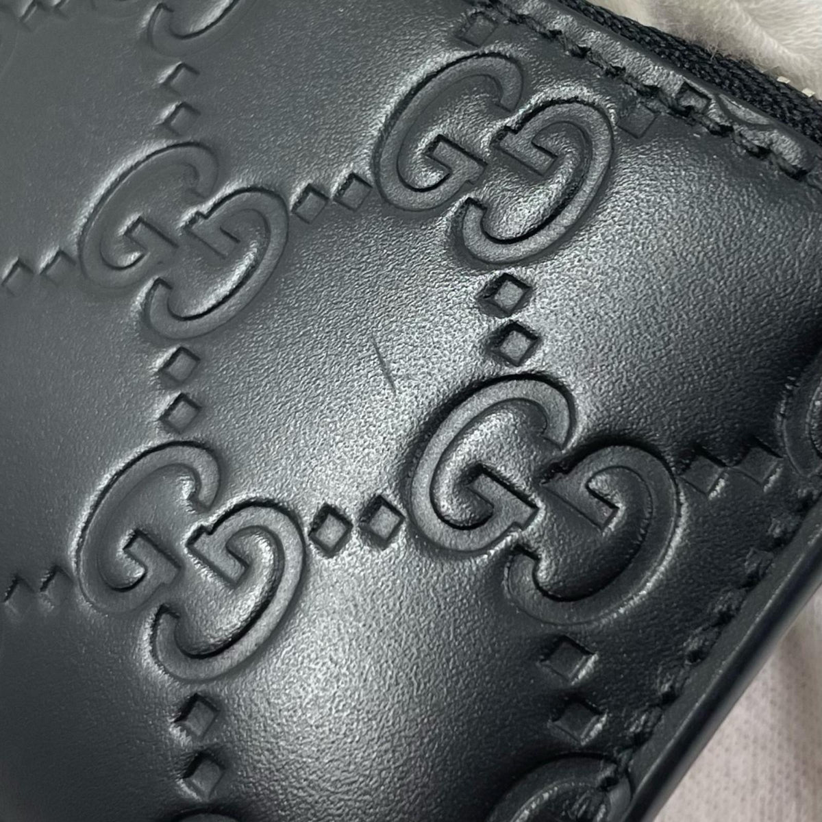 【中古】GUCCI | グッチ GGシマ カードケース コインケース 779876･525040 ブラック【尾張小牧店】