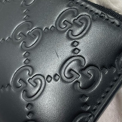 【中古】GUCCI | グッチ GGシマ カードケース コインケース 779876･525040 ブラック【尾張小牧店】