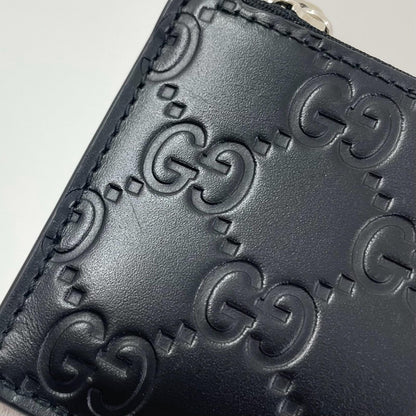 【中古】GUCCI | グッチ GGシマ カードケース コインケース 779876･525040 ブラック【尾張小牧店】