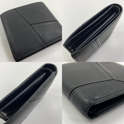 【中古】LOEWE | ロエベ パズル バイフォールド コインウォレット コンパクトウォレット 二つ折り財布 C510501 ブラック【尾張小牧店】