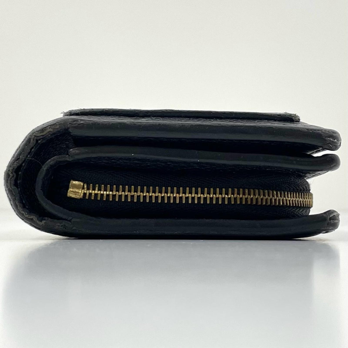 【中古】LOUIS VUITTON | ルイ・ヴィトン ポルトフォイユ クレア モノグラム アンプラント 二つ折り財布 ラウンドファスナーM29202 ブラック【尾張小牧店】