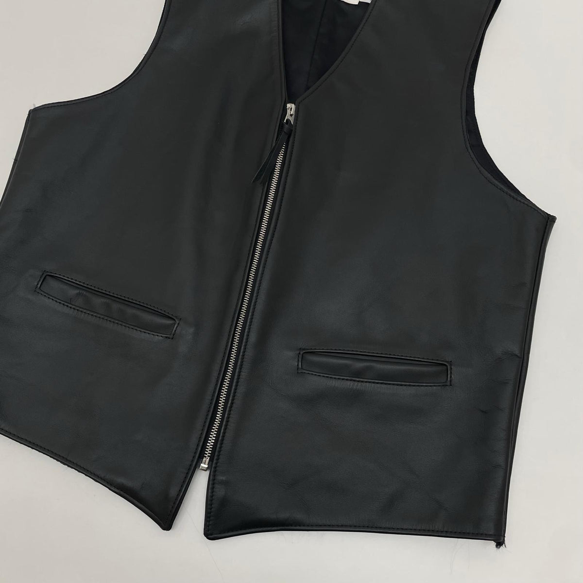 【中古】schott | ショット レザーベスト 693V ブラック サイズ：XL【尾張小牧店】